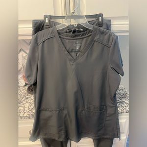 med couture scrub set